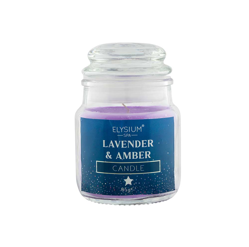 Elysium Spa Soothing Dreams Candle, Bath Salts & Bath Bomb Gift Set