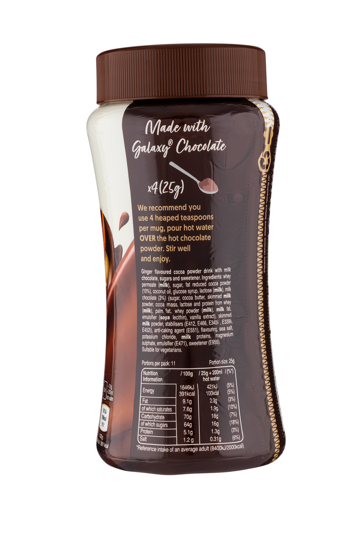 Galaxy Gingerbread Hot Chocolate 275g