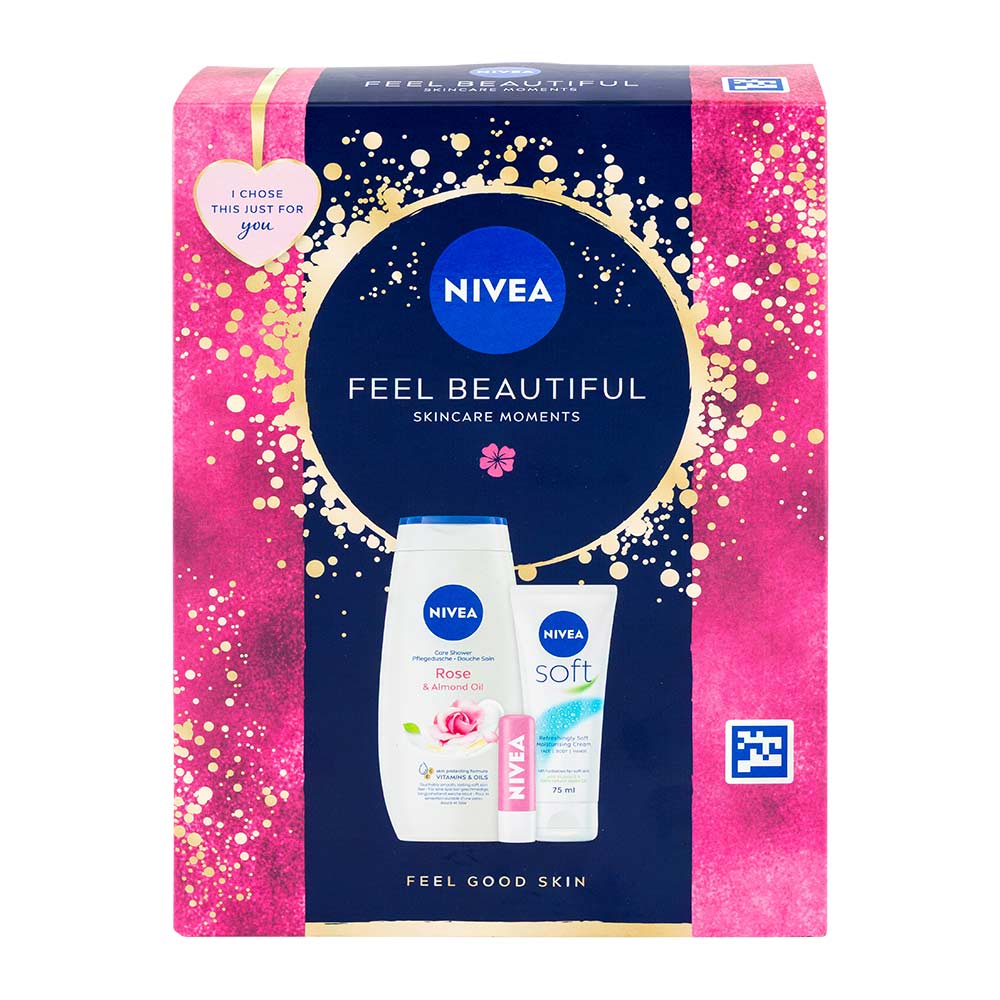 Nivea Feel Pampered 3 Piece Gift Set