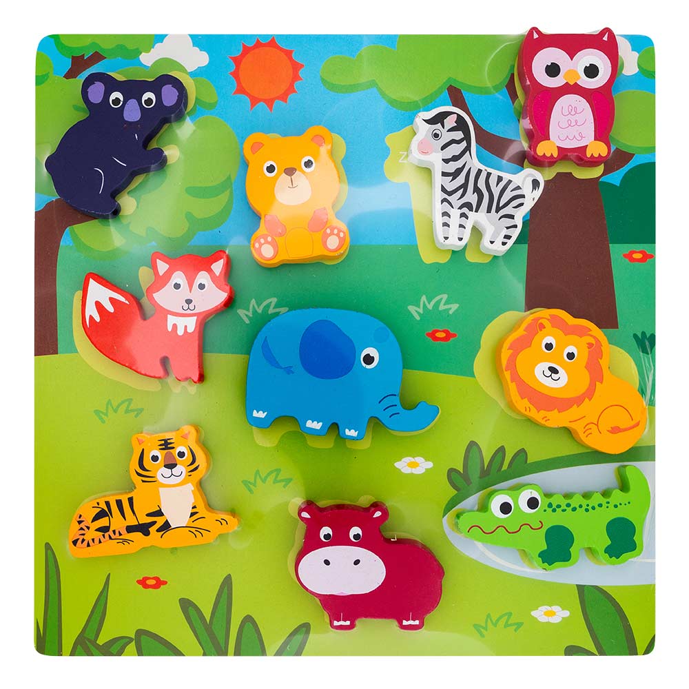 Hoot 2 Lift & Stick Puzzles 20 Piece Set