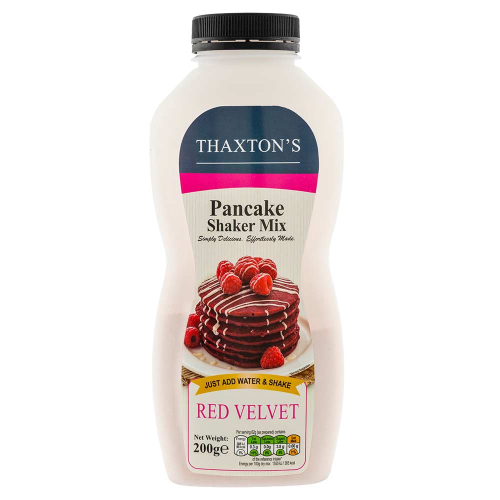 Thaxton Red Velvet Pancake Shaker Mix 200g