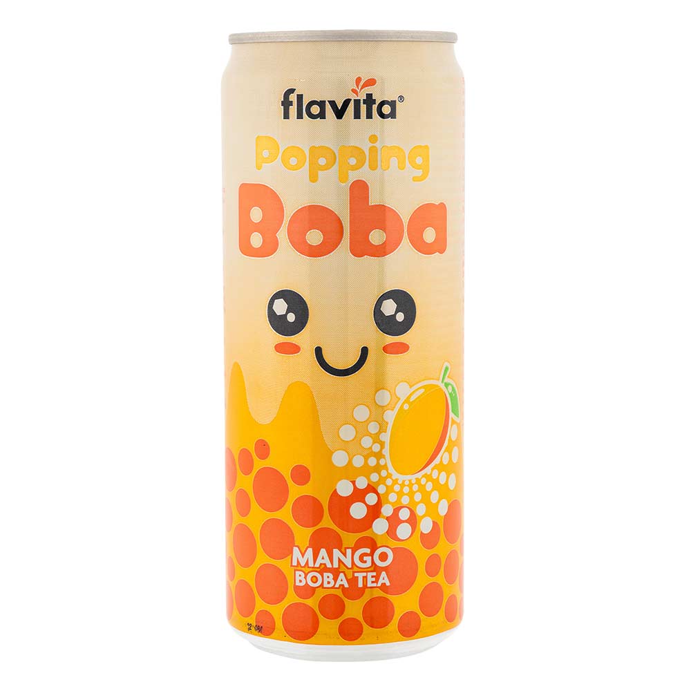 Flavita Popping Boba Tea Mango Flavour 320ml