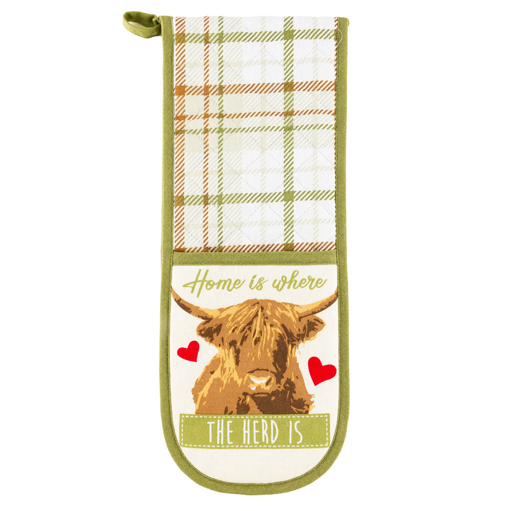 Printed Double Oven Glove