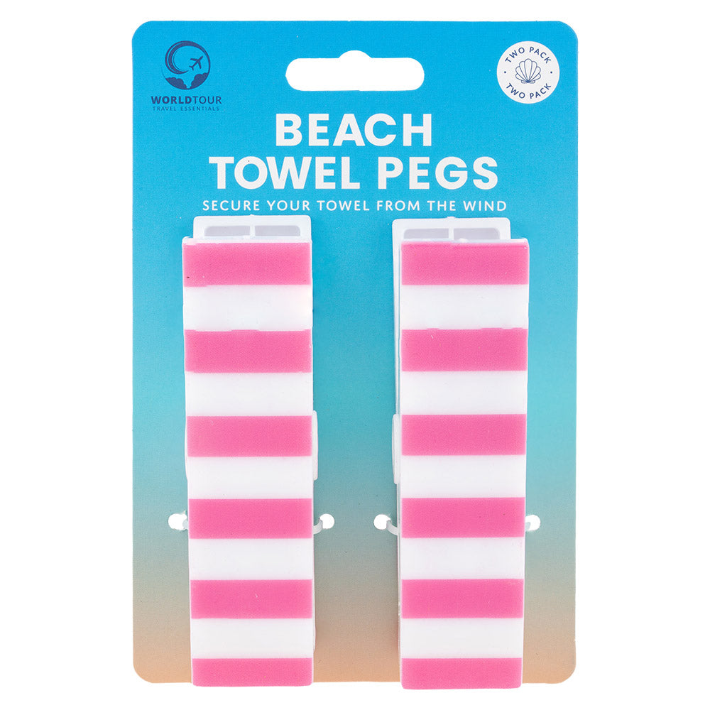 Beach Towel Pegs 2 Pack