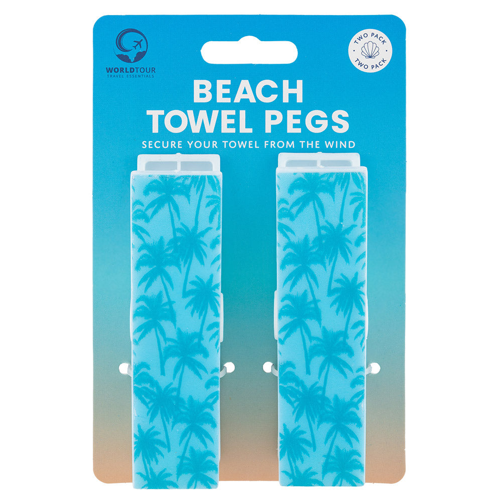 Beach Towel Pegs 2 Pack