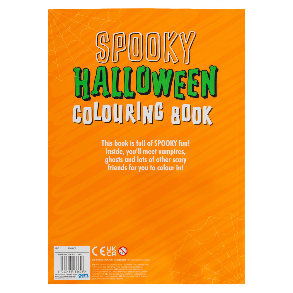 Halloween Colouring Book