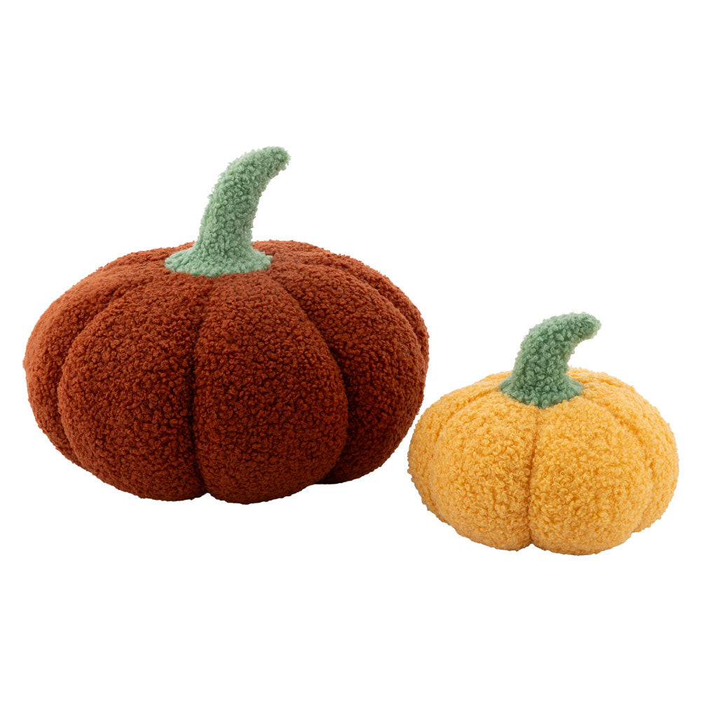 Plush Pumpkin Decoration 14cm