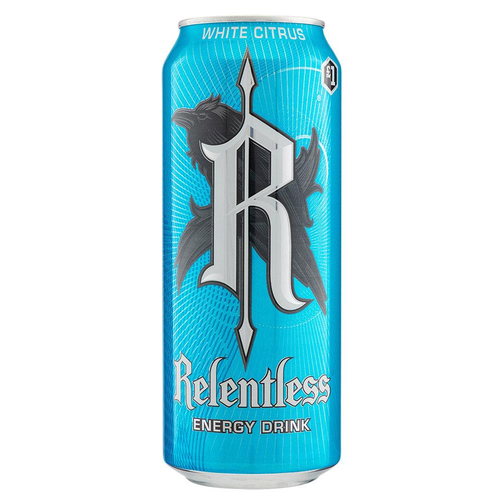 Relentless White Citrus Energy Drink 500ml