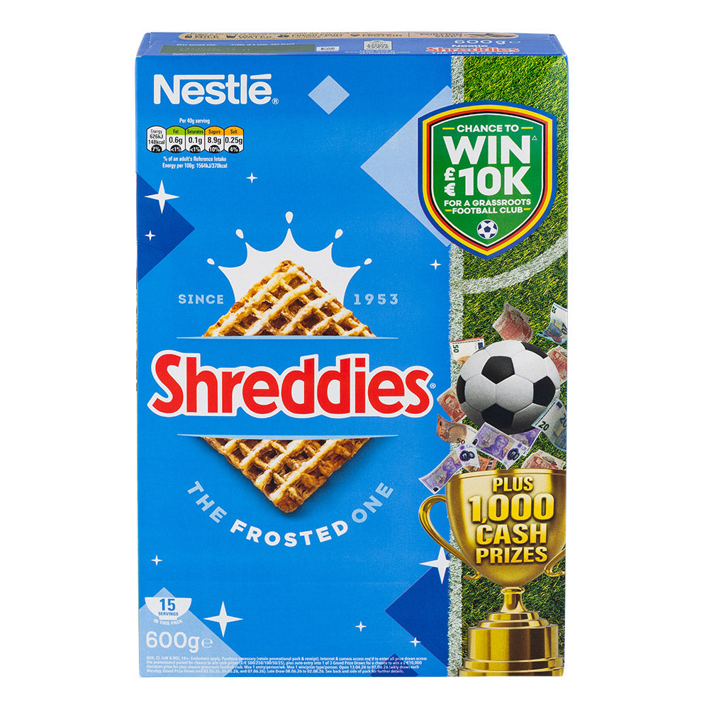 Nestle Frosted Shreddies Cereal 600g