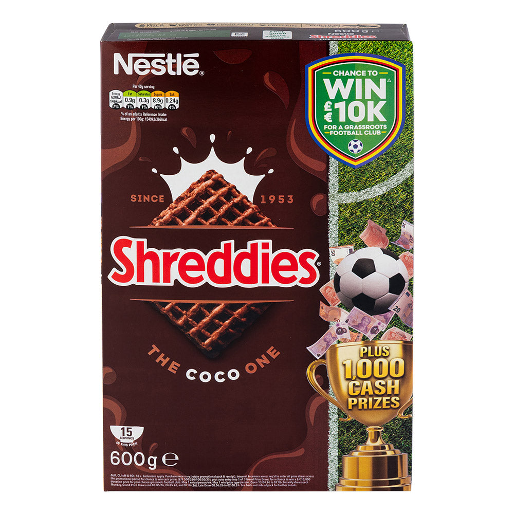 Nestle Coco Shreddies Cereal 600g