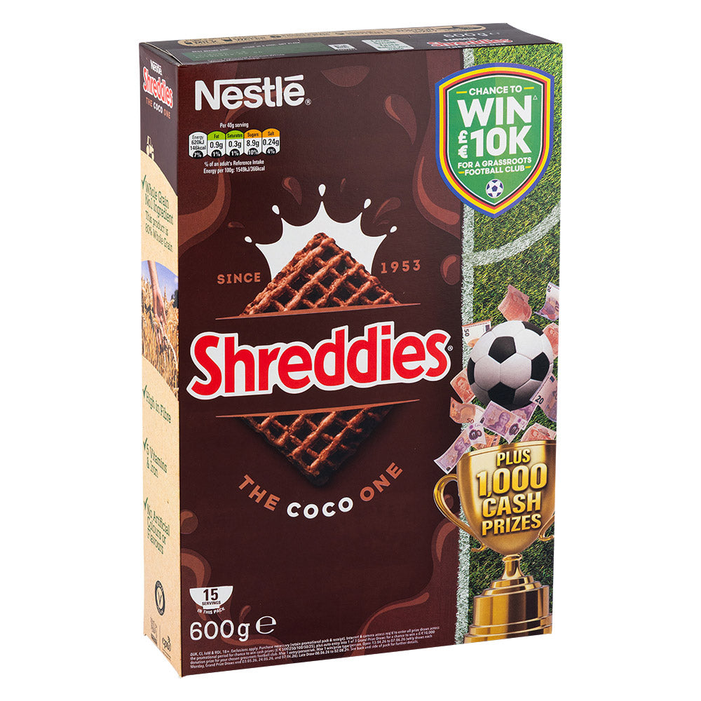 Nestle Coco Shreddies Cereal 600g