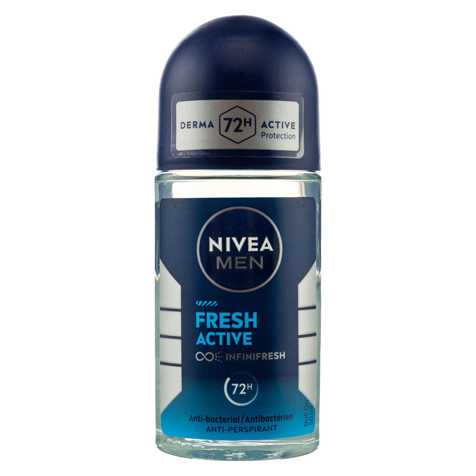 Nivea Antiperspirant Fresh Active Deodorant Roll On 50ml