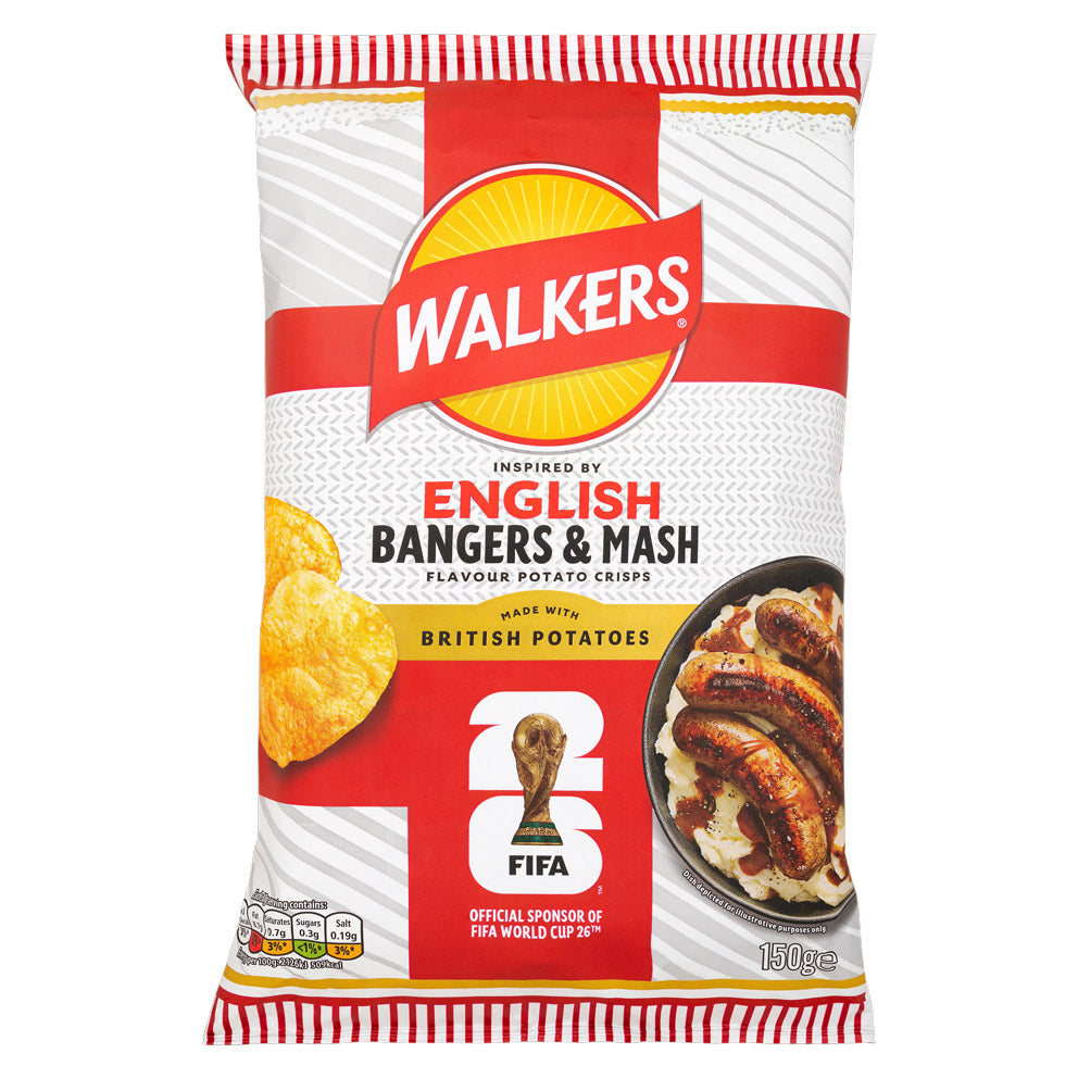 Walkers English Bangers & Mash 150g