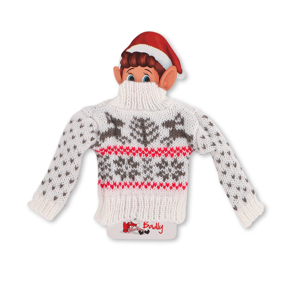 Naughty Elf Deluxe Sweater Outfit for Naughty Elf Toy