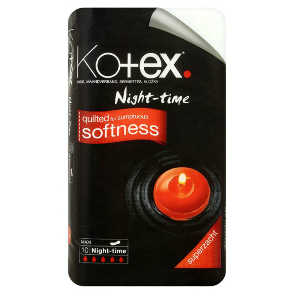 Kotex Maxi Night Time 10 Pads 283277