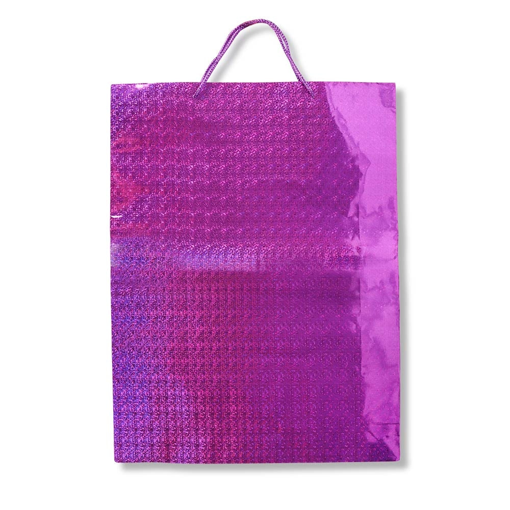 Jumbo Holographic Bag Purple | Poundstretcher 332469-PURPLE