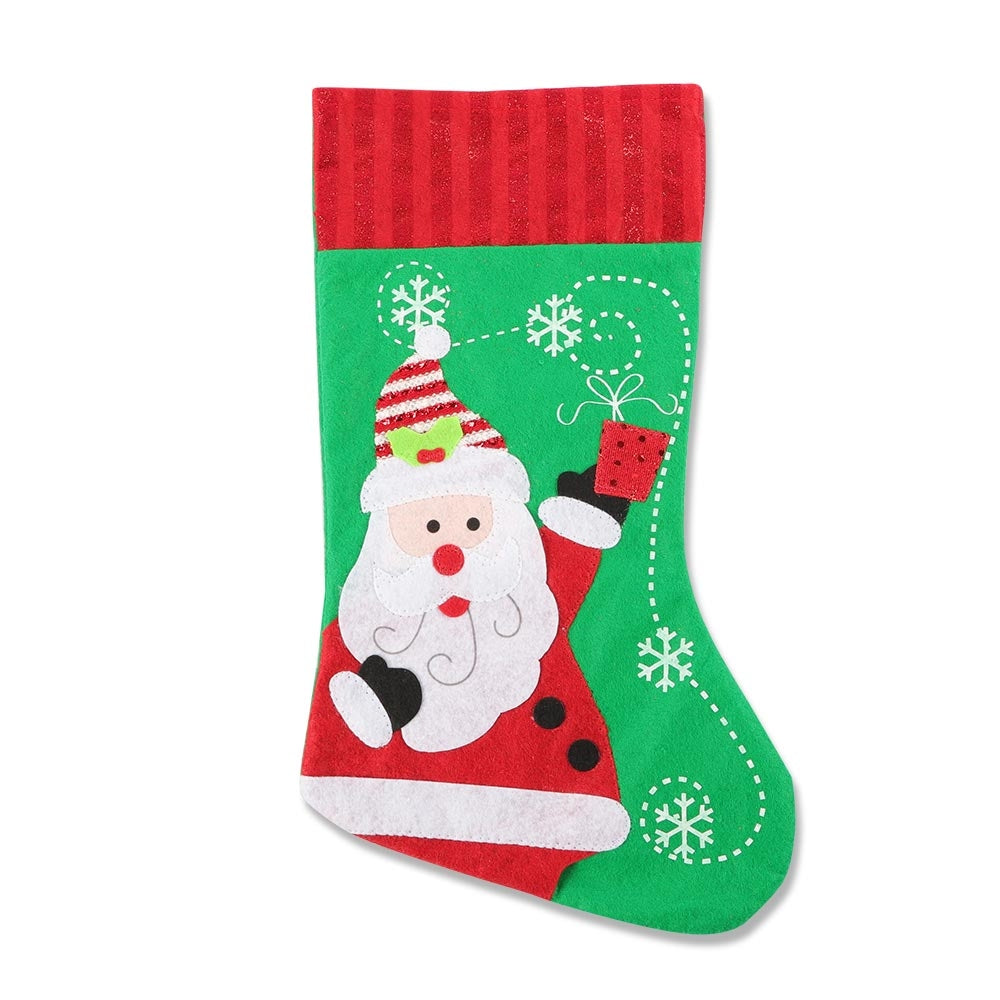 Santa Felt Stocking 331227-SANTA