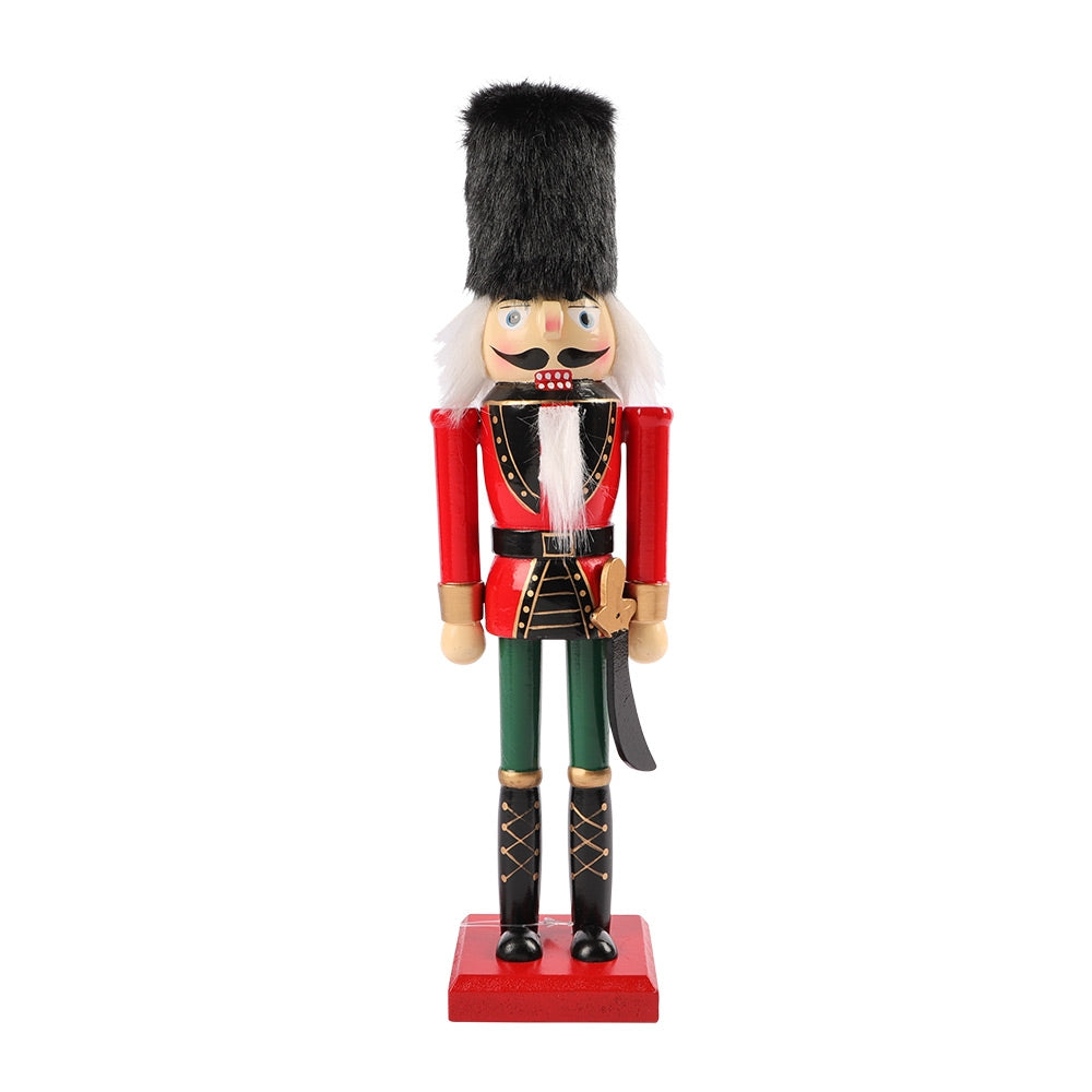 Green And Red Nutcracker Soldier 339936-GREEN/RED