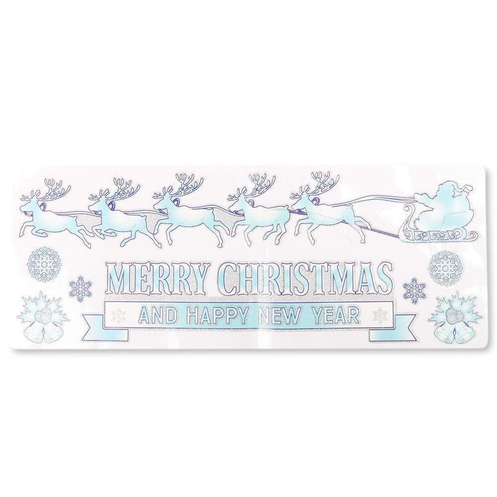 Long Glitter Reindeer Stickers 332130-REINDEER