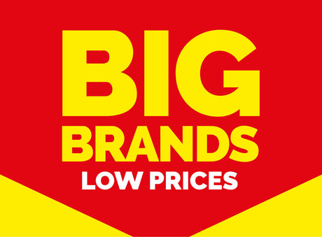 Discover big brands at low prices at your local Poundstretcher