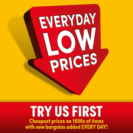 Check out our incredible everyday low prices in store!