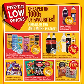 We are cheaper on thousands of your favourite products!