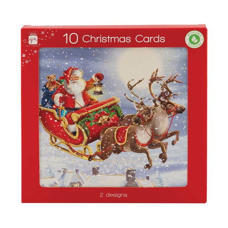 Shop the wide range of Christmas cards and gift bags available at Poundstretcher
