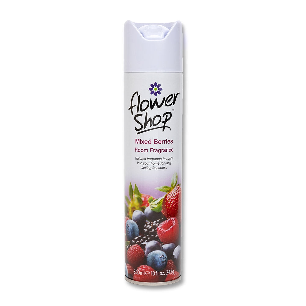 Flower Shop Mixed Berries Room Fragrance 300Ml | Poundstretcher  269331