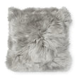 Faux Mongolian Cushion Silver 329576-SILVER