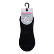 Black 3 Pack Ladies Fitness Socks 329714-BLACK