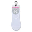 White 3 Pack Ladies Fitness Socks 329714-WHITE