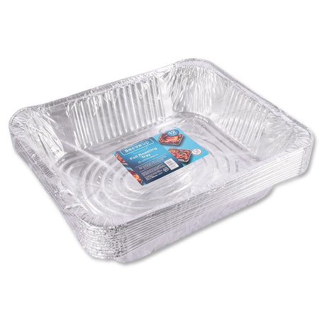 12 Foil Roasting Trays 329843