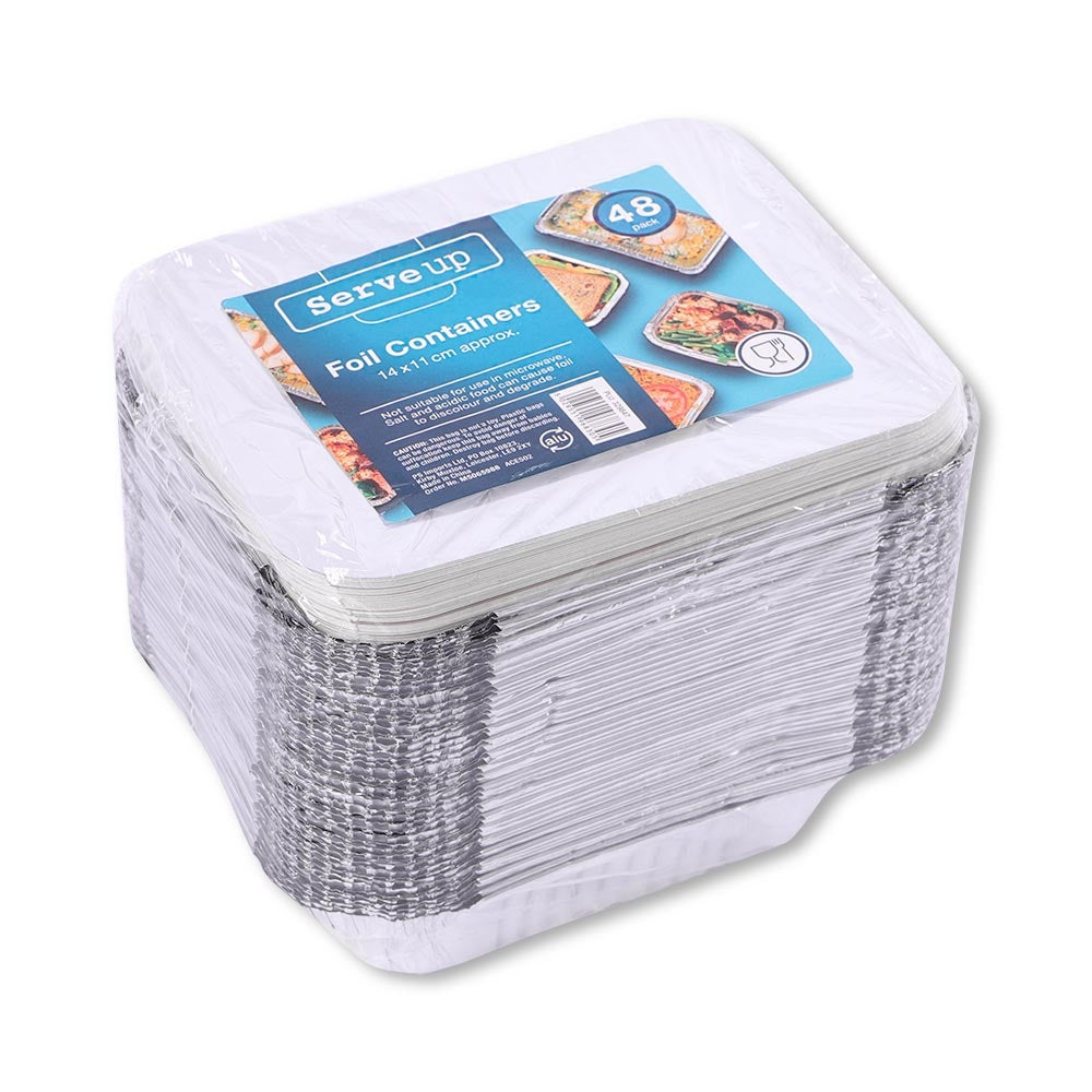 48 Foil Containers 329847