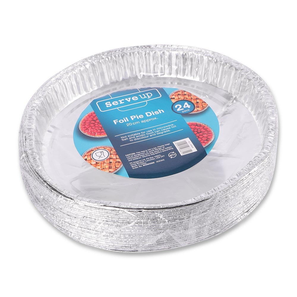 24 Foil Pie Dishes 329848