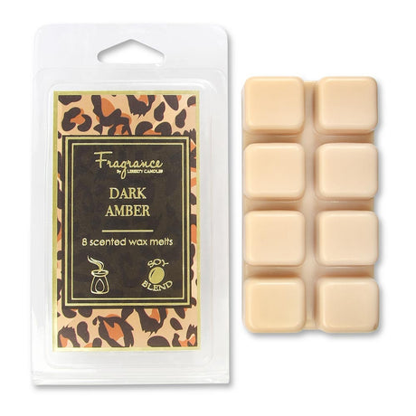 8 Dark Amber Wax Melts 317333-AMBER