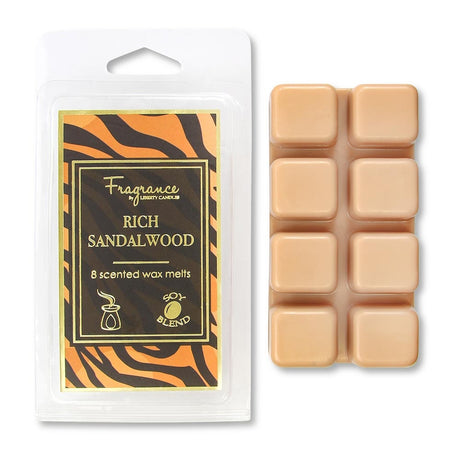 8 Rich Sandalwood Wax Melts 317333-SANDALWOOD