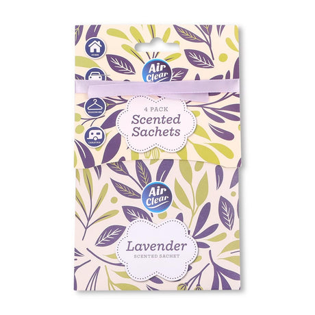 4 Lavender Scented Sachets 326031-LAVENDER