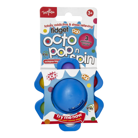 Blue Octopus Spinning Fidget 334900-BLUE 