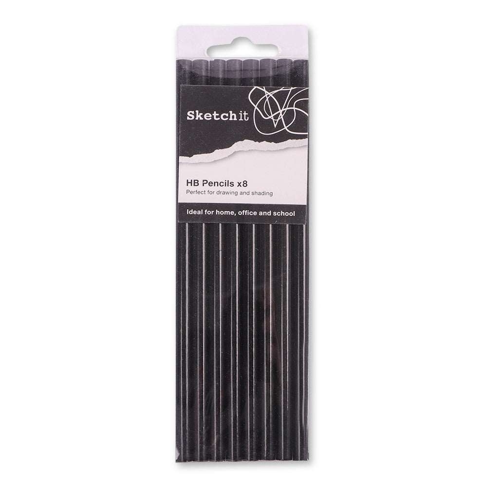 Hb Pencils 8 Pack 327680-8-PACK