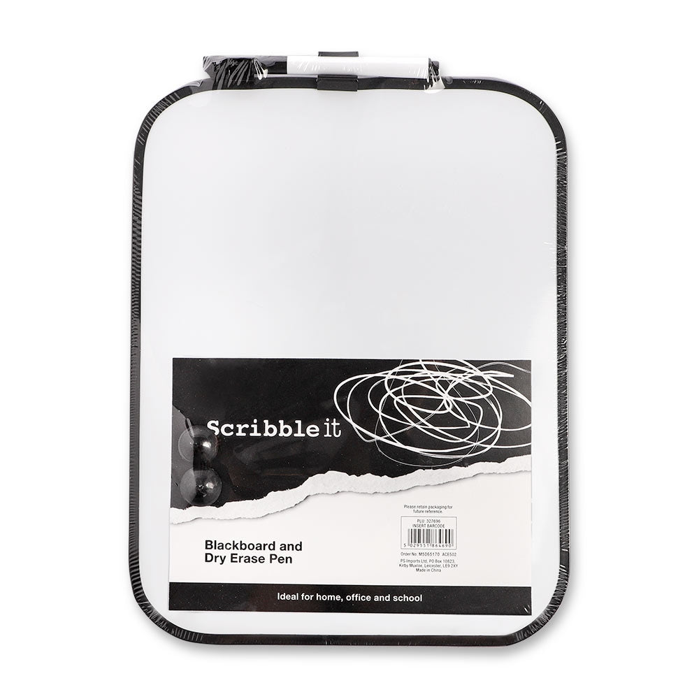 Blackboard And Pen White 327696-WHITE