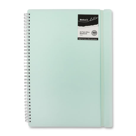 A4 Twin Wire Note Book Blue 327714-A4-TWIN-WIRE-NOTE-BOOK-BLUE