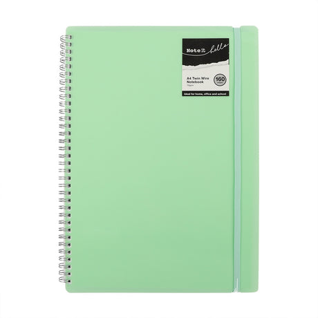 A4 Twin Wire Note Book Green 327714-A4-TWIN-WIRE-NOTE-BOOK-GREEN