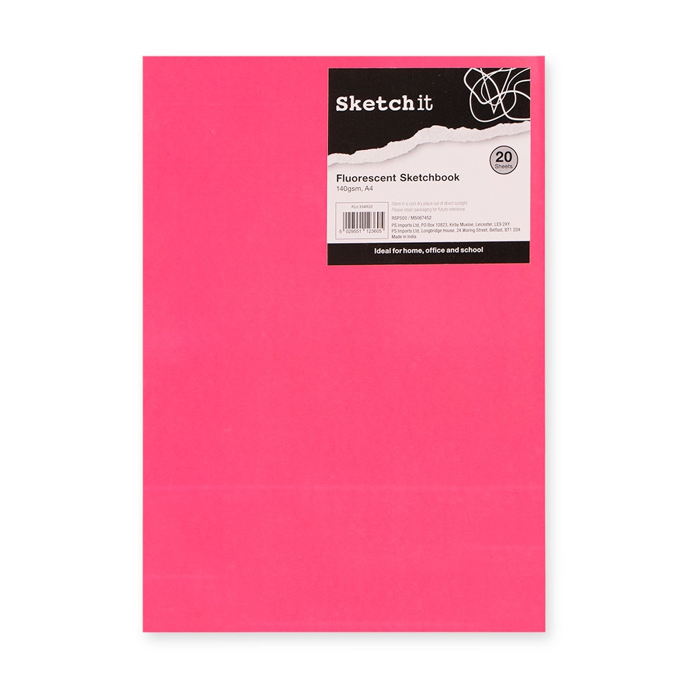 A4 Fluorescent Sketchbook 334920