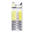 24 Soft Grip Plastic Pegs 315187