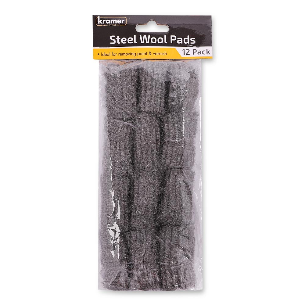 12 Steel Wool Pads 290897