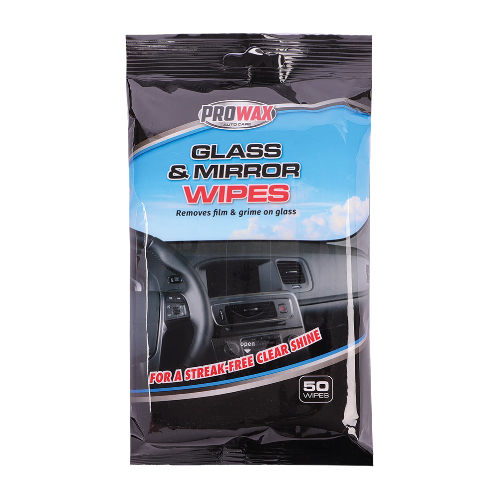 Glass and Mirror Wipes 50 Pack