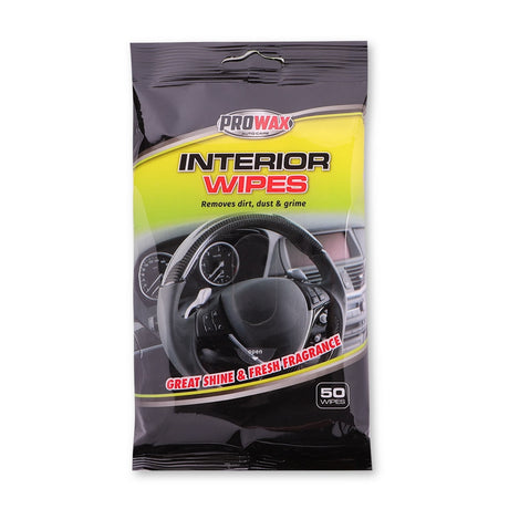 50 Car Interior Wipes 314150