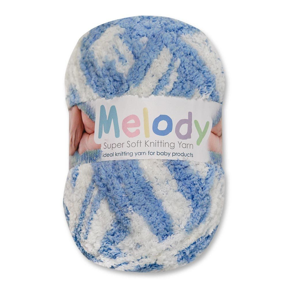 Melody Soft Yarn 1 X 150G (Default) 262561-BLUE