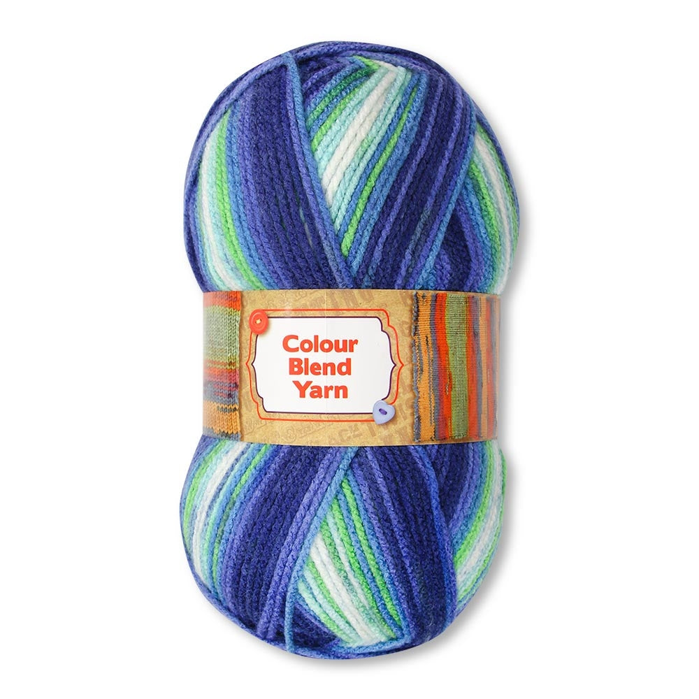 Colour Blend Yarn Blues 1X50G 272952-BLUES