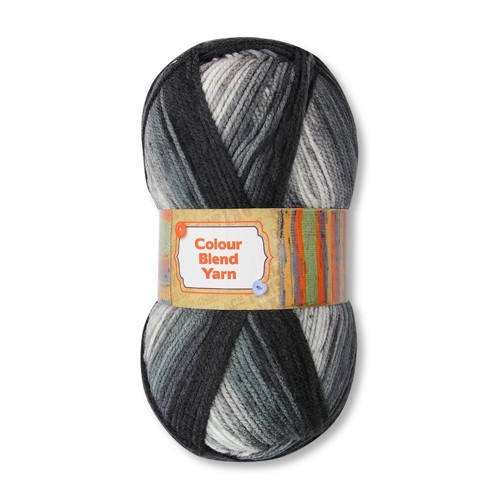 Colour Blend Yarn Blues 1X50G 272952-GREYS